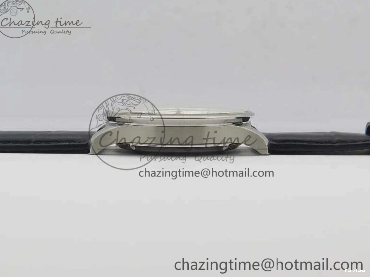 MIROTIME 0421 MoistureWicking Portuguese IW371491 ZF 1:1 Best Edition SS Blue Dial On Leather Strap A79350 (Slim Movement) V 7221